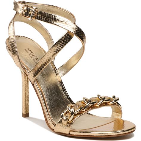 sandali michael kors yoox|Michael Kors leather sandals.